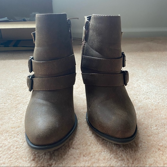 Stacked Heel Booties - Picture 6 of 8